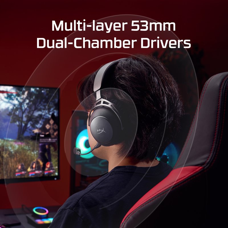 HyperX Headset AJ5C7AA / Cloud Alpha 2 Black thumbnail 5